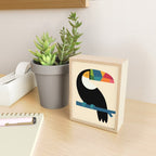 Rainbow Toucan Mini Art Print Gallery Image 2
