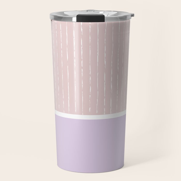 Pink Lilac Travel Mug Gallery Image 1