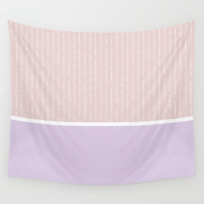 Pink Lilac Wall Tapestry Gallery Image 4