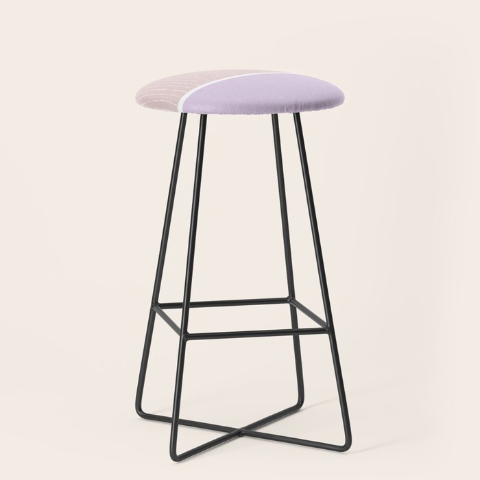 Pink Lilac Stool Gallery Image 1