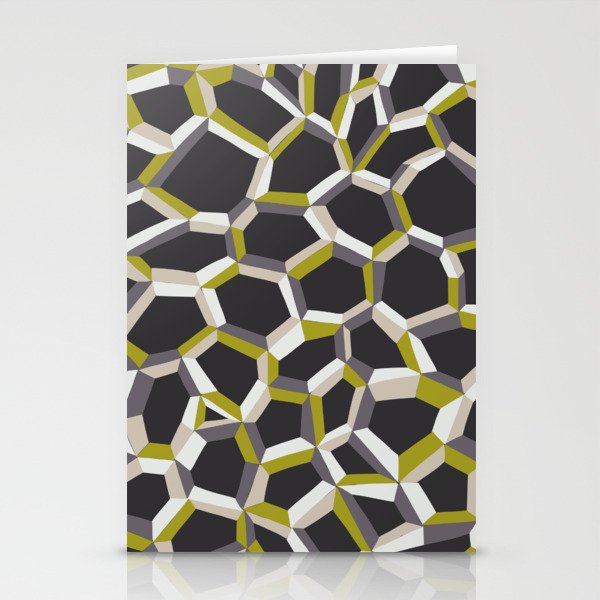 City life connections moonless night Stationery Card Gallery Image 1