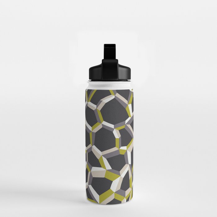 City life connections moonless night Water Bottle Gallery Image 2