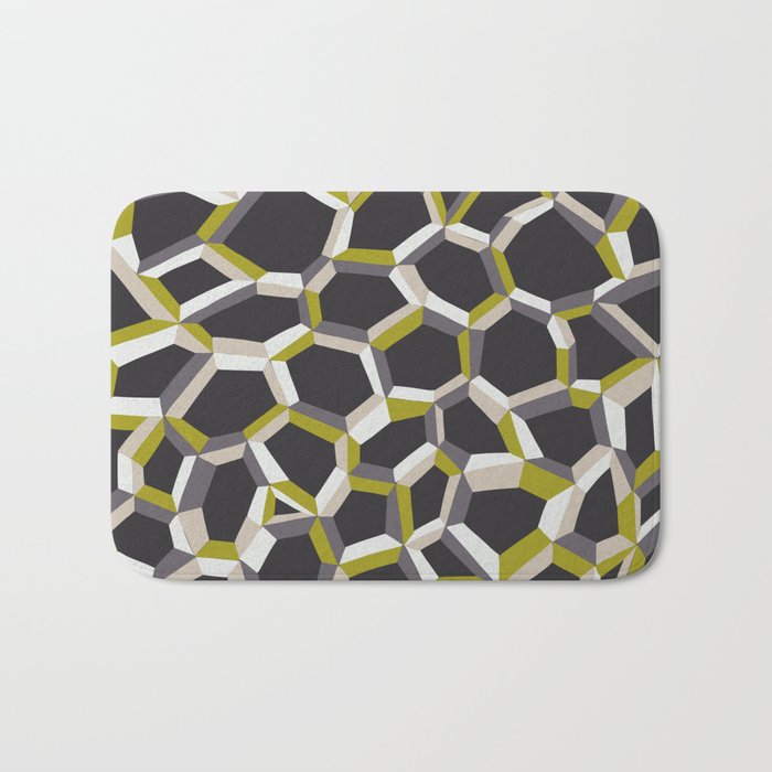 City life connections moonless night Bath Mat Gallery Image 1