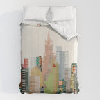 new york city skyline Comforter Gallery Image 6
