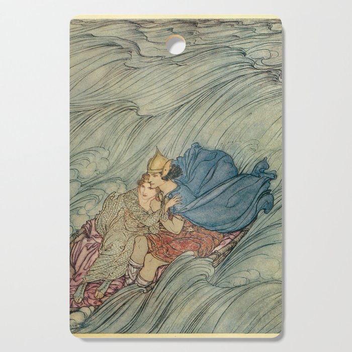 Art by Arthur Rackham for "Irish Fairy Tales," 1920 Cutting Board Gallery Image 1