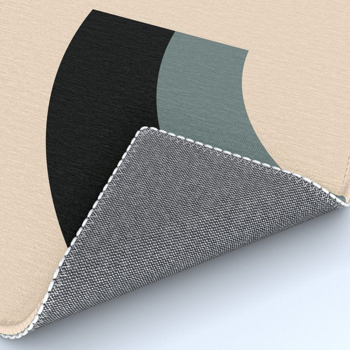 Gray Pink Black - Minimalist Abstract  Rug Gallery Image 4
