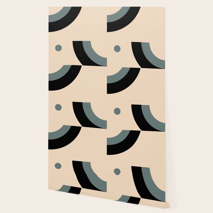Gray Pink Black - Minimalist Abstract  Wallpaper Gallery Image 2