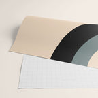 Gray Pink Black - Minimalist Abstract  Wrapping Paper Gallery Image 2