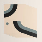 Gray Pink Black - Minimalist Abstract  Wrapping Paper Gallery Image 3