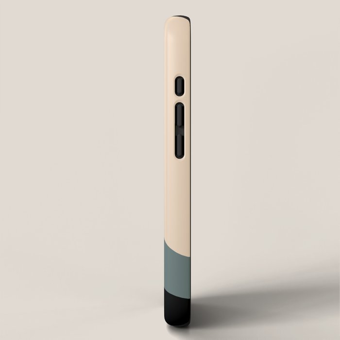 Gray Pink Black - Minimalist Abstract  iPhone Case Gallery Image 2