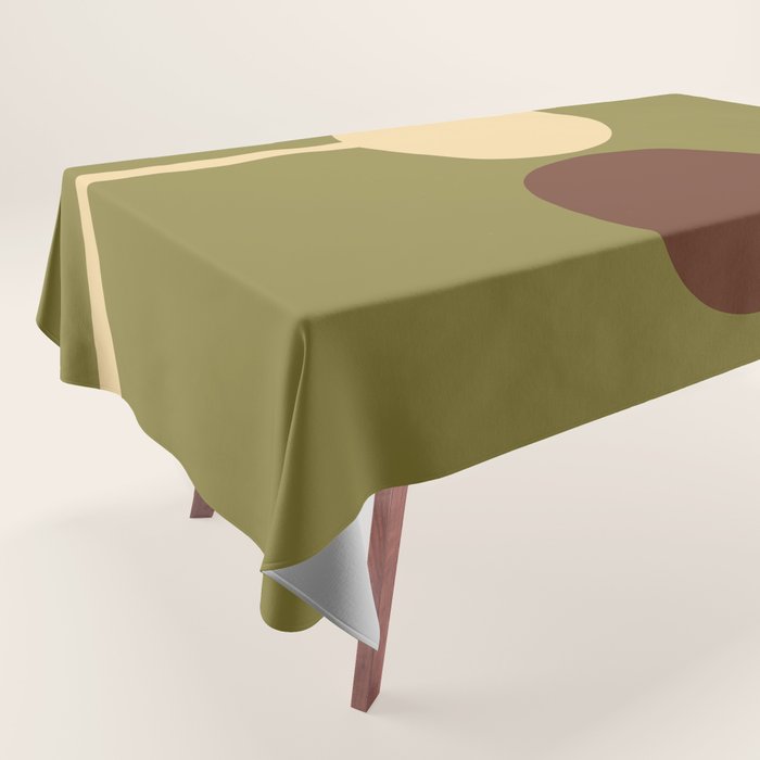 Mid Century 32D Tablecloth Gallery Image 1