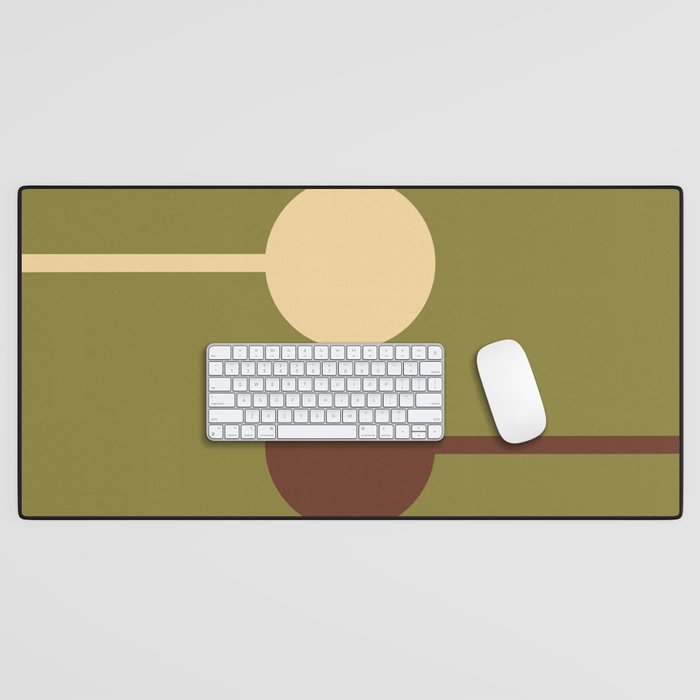 Mid Century 32D Desk Mat Gallery Image 1