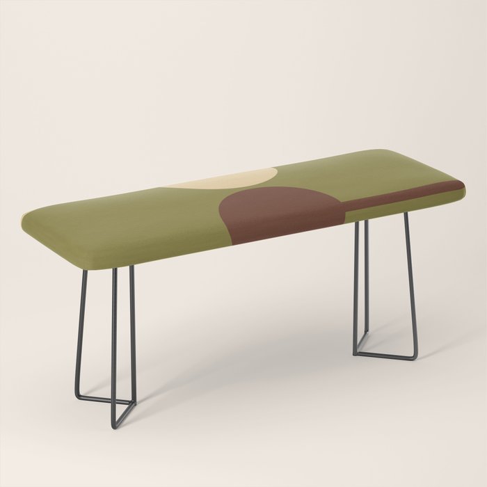 Mid Century 32D Bench Gallery Image 1