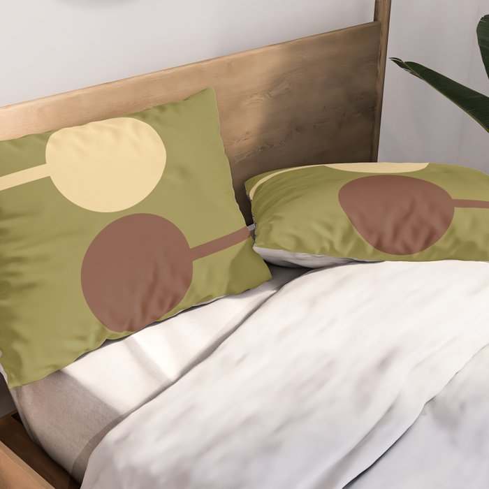 Mid Century 32D Pillow Sham Gallery Image 2