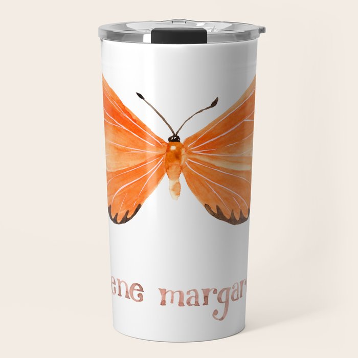 Butterfly - Mesene margaretta Travel Mug Gallery Image 1