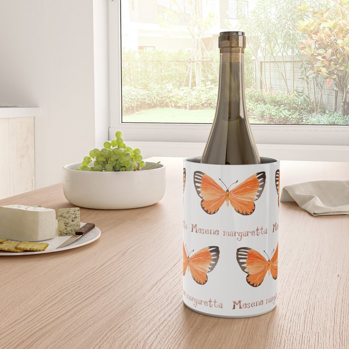Butterfly - Mesene margaretta Wine Chiller Gallery Image 4