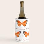 Butterfly - Mesene margaretta Wine Chiller Gallery Image 1