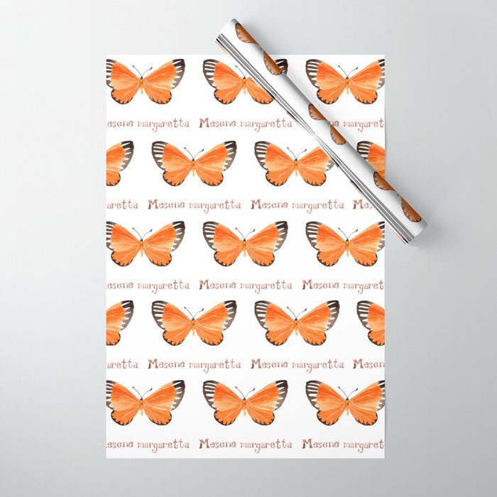 Butterfly - Mesene margaretta Wrapping Paper Gallery Image 1