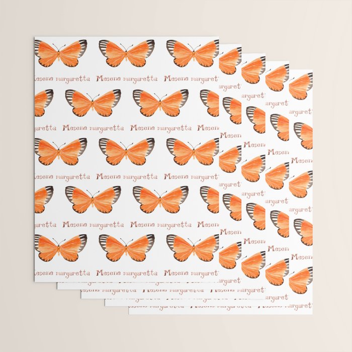 Butterfly - Mesene margaretta Wrapping Paper Gallery Image 3