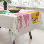 Pop Cats: Modern Collage Pop Art Tablecloth Gallery Image 3