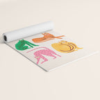 Pop Cats: Modern Collage Pop Art Yoga Mat Gallery Image 2