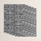 F-18 Blueprints // Charcoal-Grey Wrapping Paper Gallery Image 3