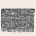F-18 Blueprints // Charcoal-Grey Wall Hanging Gallery Image 1