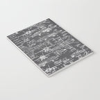 F-18 Blueprints // Charcoal-Grey Notebook Gallery Image 3