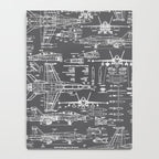 F-18 Blueprints // Charcoal-Grey Notebook Gallery Image 4