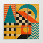 Summer Cruise  Wood Wall Art Gallery Image 1