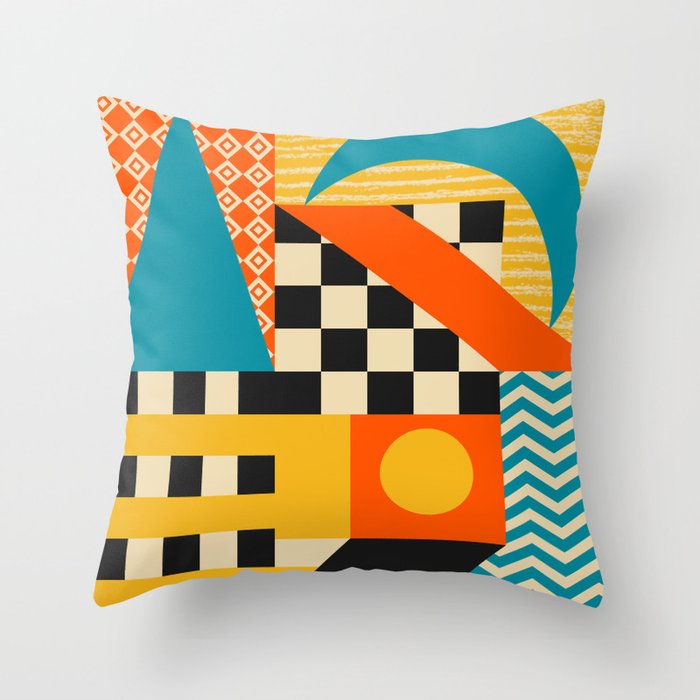 Summer Cruise  Throw Pillow Gallery Image 6