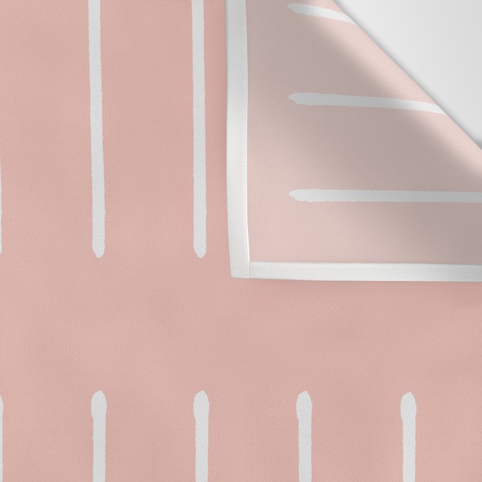 Mudcloth (Blush) Wall Tapestry Gallery Image 3