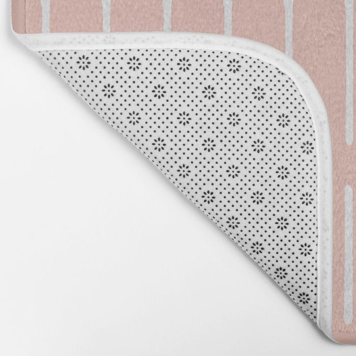 Mudcloth (Blush) Bath Mat Gallery Image 2