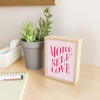 More Self Love Pink Mini Art Print Gallery Image 2