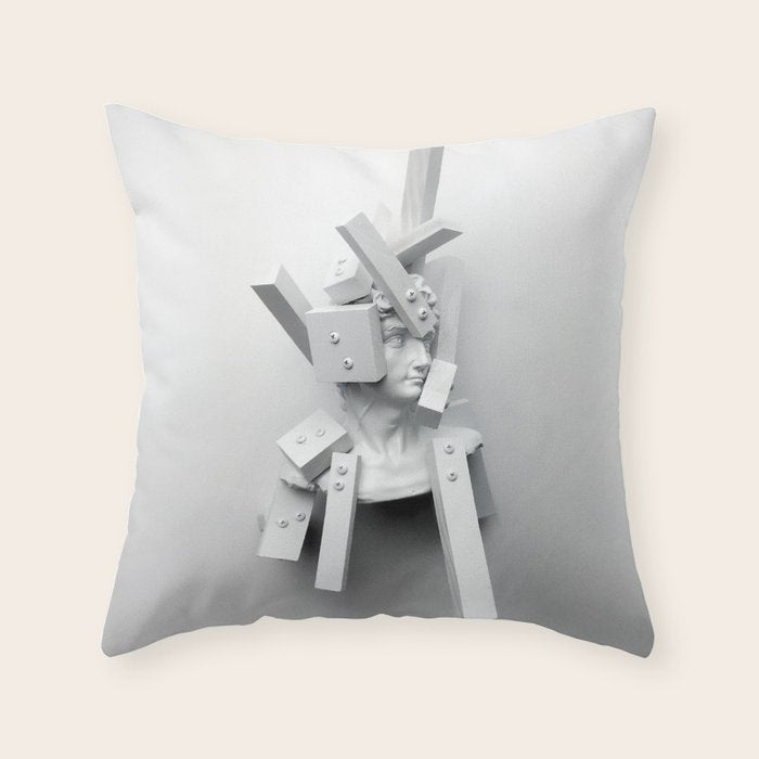 From The Perspective of Accumulation Throw Pillow Gallery Image 6