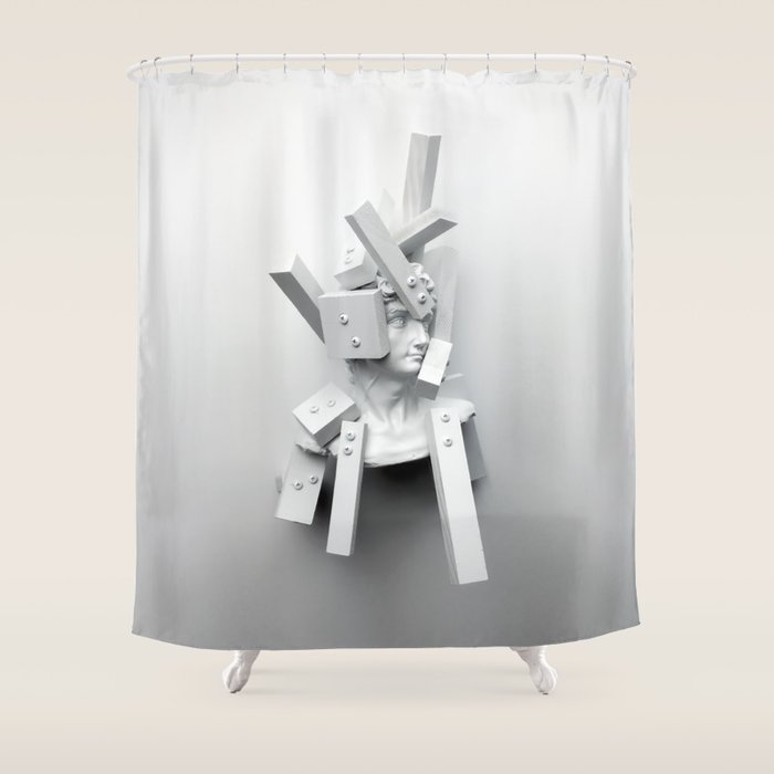 From The Perspective of Accumulation Shower Curtain Gallery Image 1