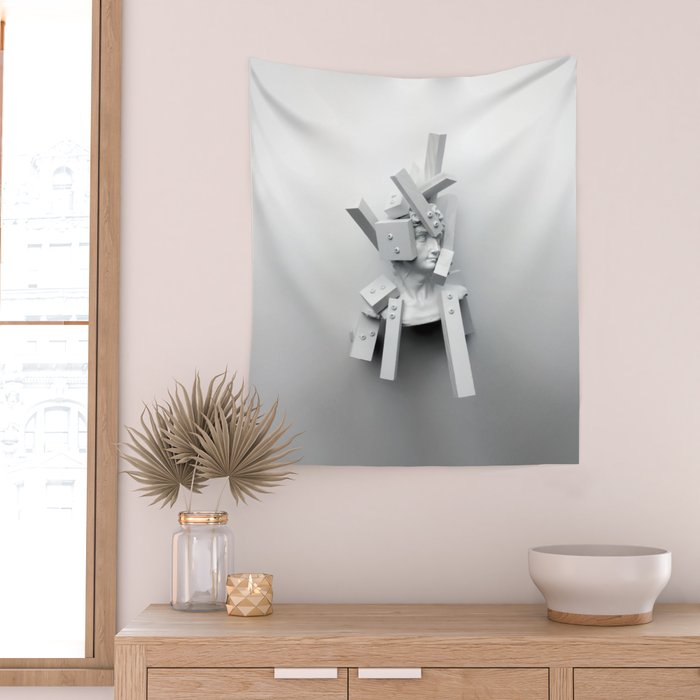 From The Perspective of Accumulation Wall Tapestry Gallery Image 2