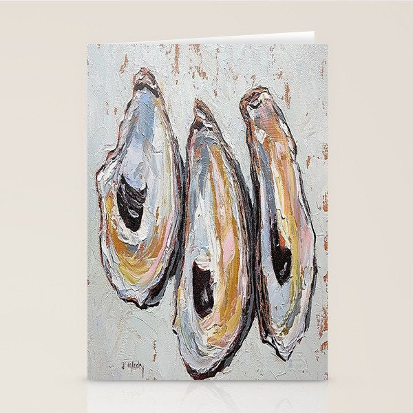 Oyster shells Stationery Card Gallery Image 2