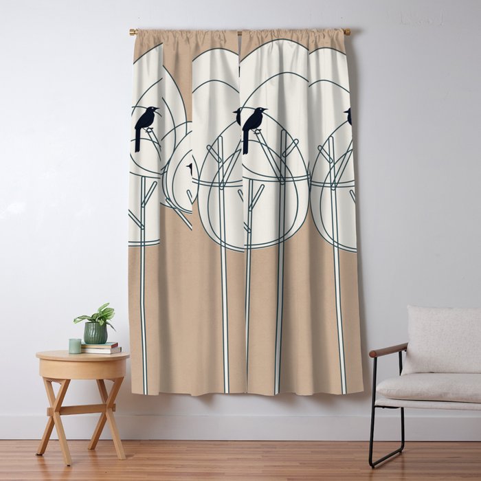 Song from the Branches 3 Window Curtain Gallery Image 5