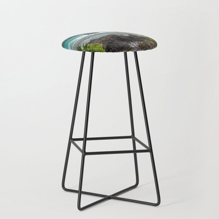 Hawaiian Turquoise Cove Stool Gallery Image 1