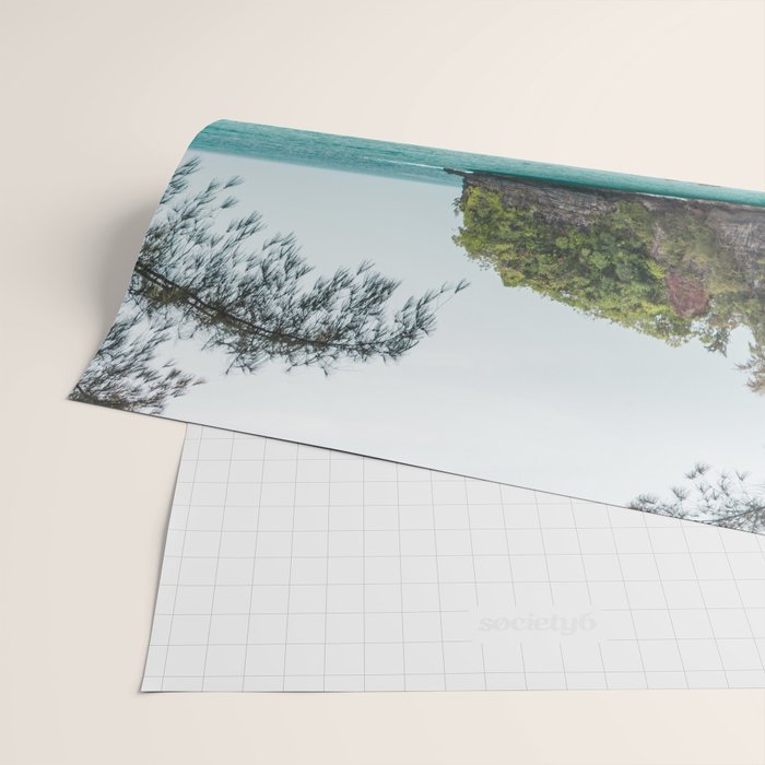 Hawaiian Turquoise Cove Wrapping Paper Gallery Image 2