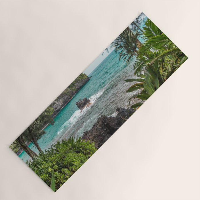 Hawaiian Turquoise Cove Yoga Mat Gallery Image 1
