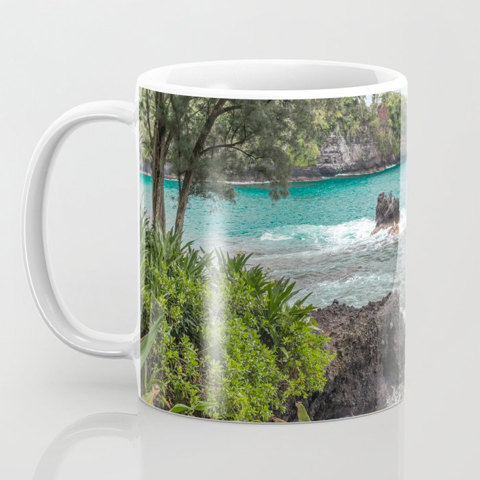 Hawaiian Turquoise Cove Coffee Mug Gallery Image 3