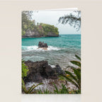Hawaiian Turquoise Cove Stationery Card Gallery Image 2