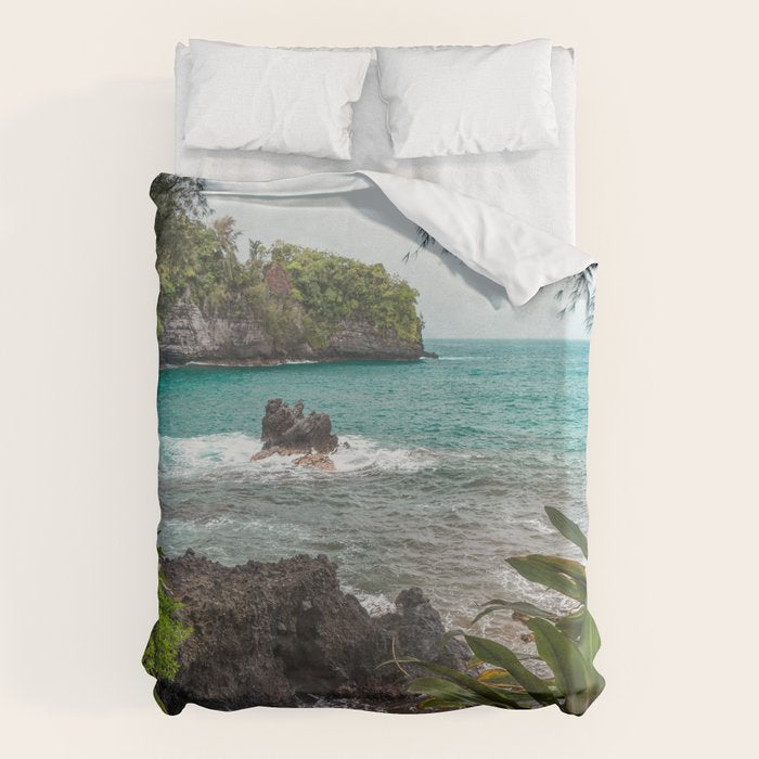 Hawaiian Turquoise Cove Duvet Cover Gallery Image 6