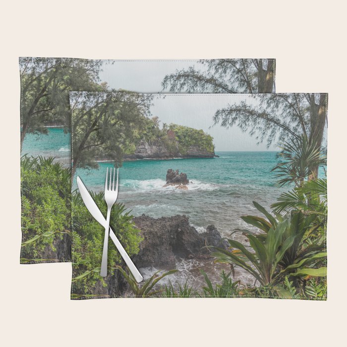 Hawaiian Turquoise Cove Placemat Gallery Image 1
