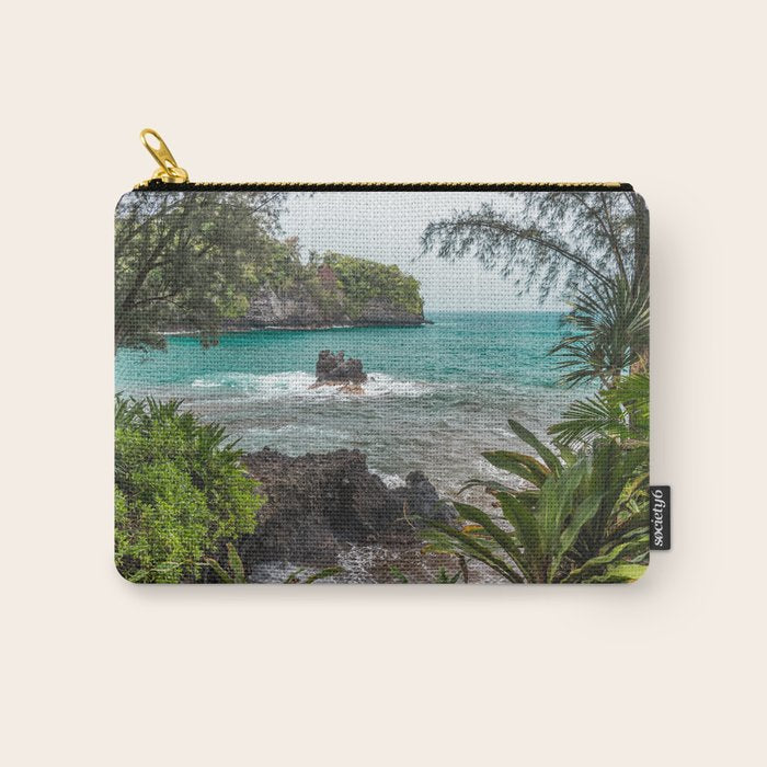 Hawaiian Turquoise Cove Carry All Pouch Gallery Image 1