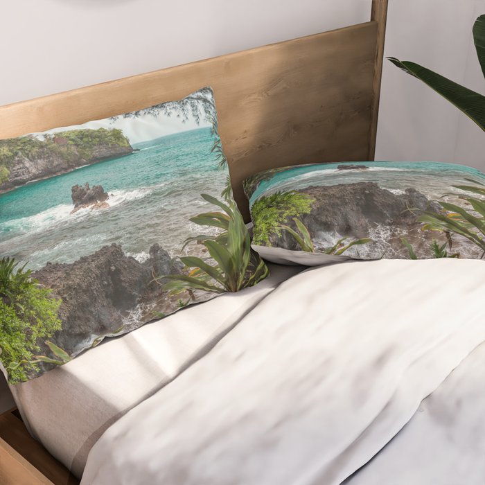 Hawaiian Turquoise Cove Pillow Sham Gallery Image 2