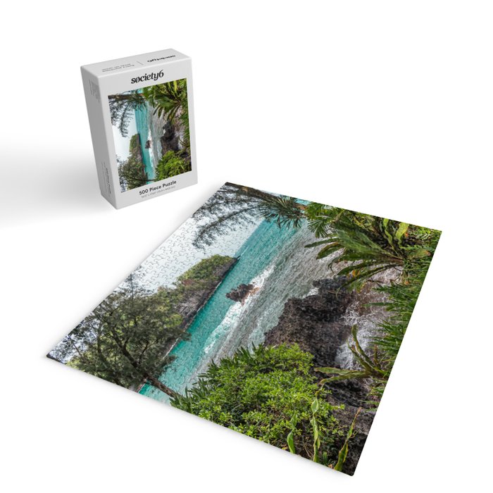Hawaiian Turquoise Cove Jigsaw Puzzle Gallery Image 2