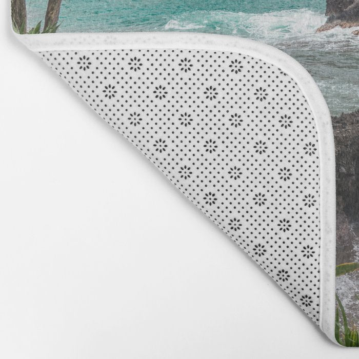 Hawaiian Turquoise Cove Bath Mat Gallery Image 2